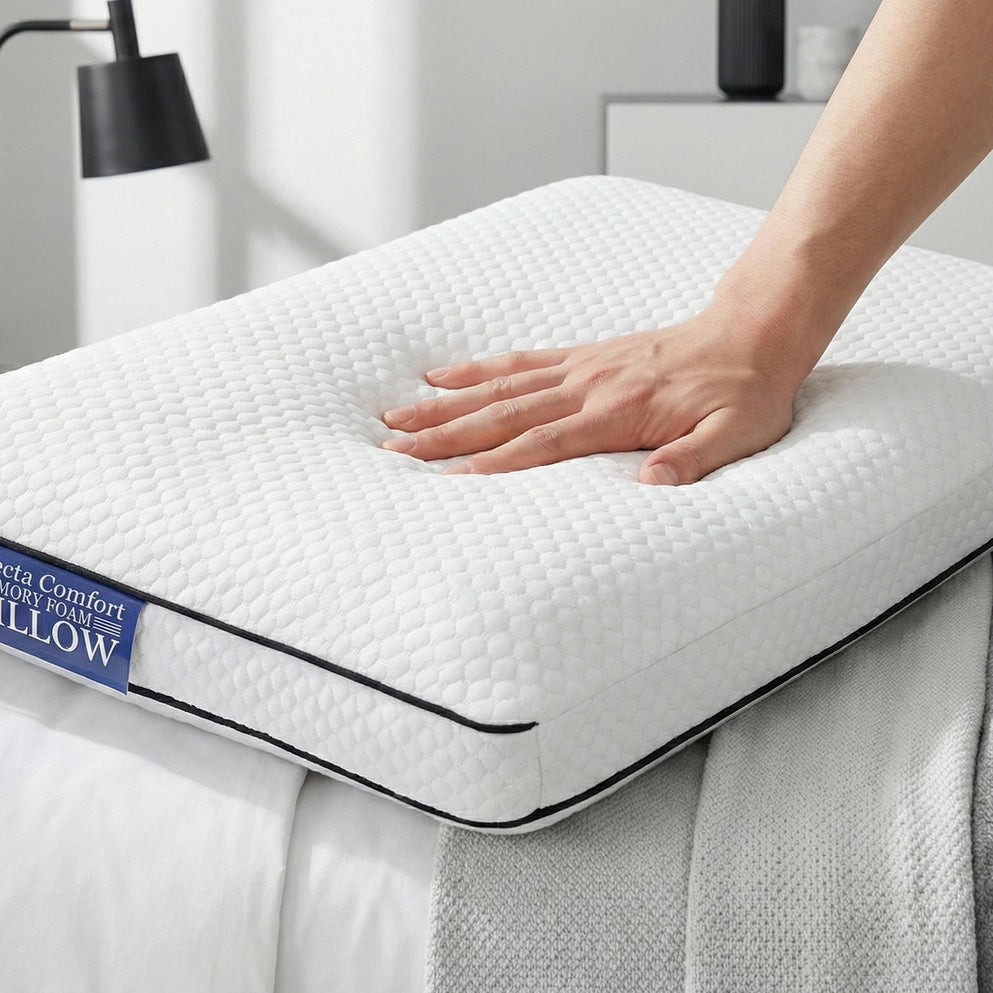 Recta Comfort Memory Foam Pillow – Supportive Loft Comfort