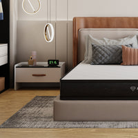 Quiescent Euro Top Spring Mattress with Memory Foam
