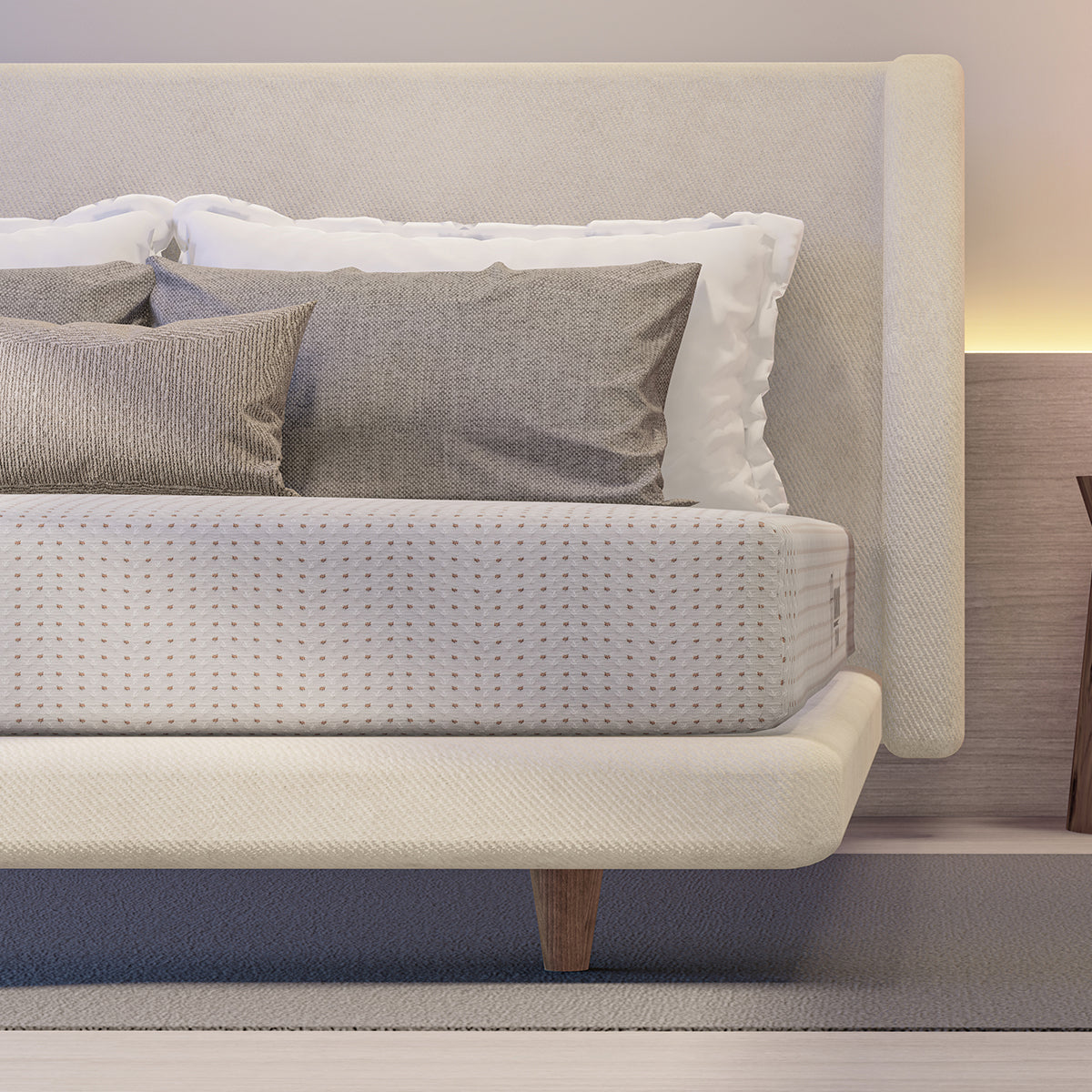 Asentar High Density Foam Mattress, with combination of Hard & Soft