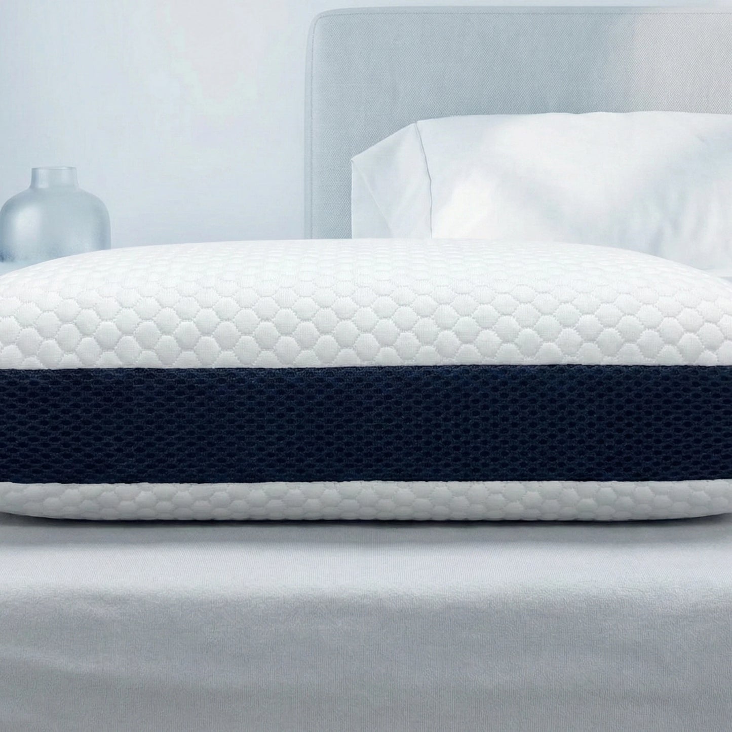 Chill Out Gel Memory Foam Pillow – Cooler, Pressure-Relief Comfort