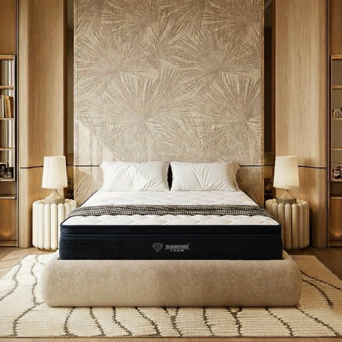 Quiescent Euro Top Spring Mattress