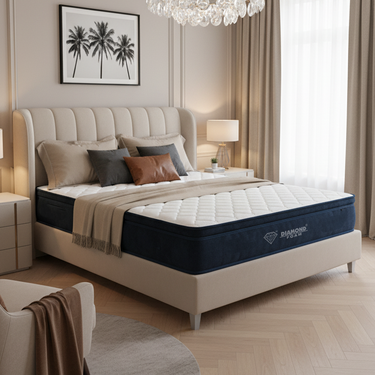 Quiescent Euro Top Spring Mattress
