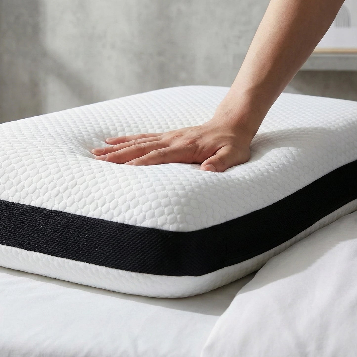PU Foam High Density Comfort Pillow – Stable Everyday Support